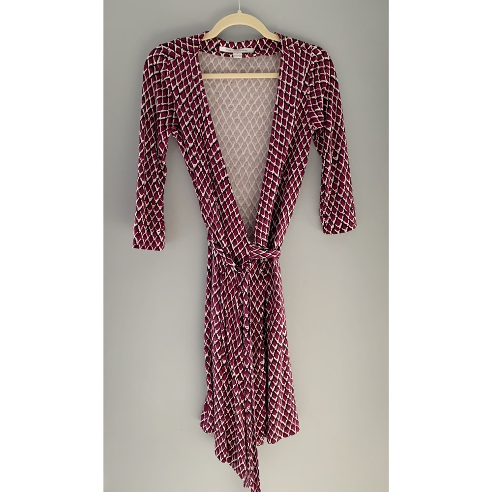 Diane Von Furstenberg Julian Wrap Dress 6